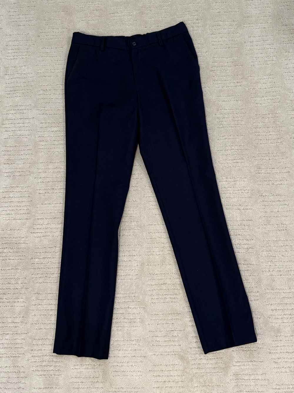 Young Men’s kids  Navy Dress Pants - Classic Tailored Fit